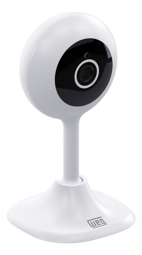 Camera Segurança Interna Fixa Wi-fi Full Hd Weg Home - Wcam Cor Branco