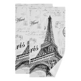 Juego De 2 Toallas De La Torre Eiffel De París, Juego De Toa