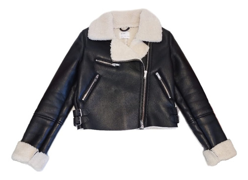 Campera De Ecocuero Bershka - Edstiendas