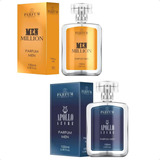 Kit 02 Parfum Brasil 100ml - Men Million + Apollo Azure