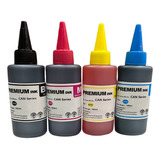 Pack 4 Tintas Alternativa 100 Ml Compatible Con Ep/canon/hp