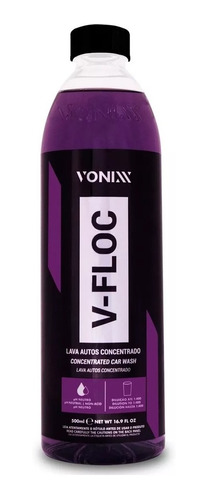 Shampoo Para Autos Ph Neutro Concentrado V Floc Vonixx 500ml