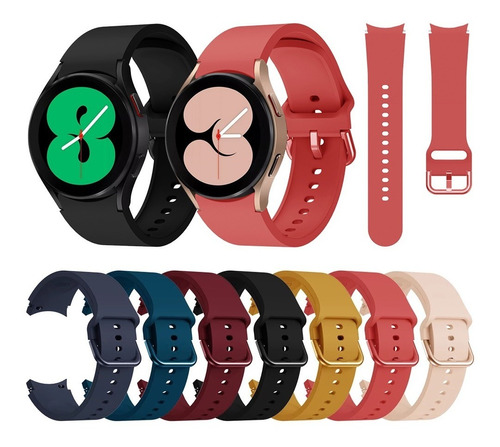 Correa Compatible Con Samsung Galaxy Watch 4 Varios Colores