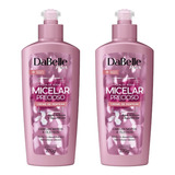 Dabelle Hair 2 Cremes Pentear Água De Rosas Micelar Precioso