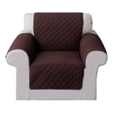 Cubre Sofa /sillon 1 Cuerpo Color Terracota