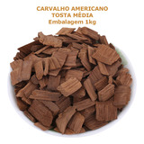 Chips De Carvalho Americano - Tosta Média - 1kg