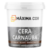 Cera De Carnaúba P/ Cimento Queimado, Marmorato, Pisos 300ml