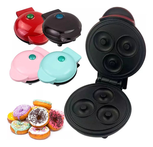 Maquina Para Mini Donas Rosquillas Antiadherente Electrica