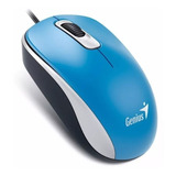 Mouse Optico Genius Dx-110 Azul