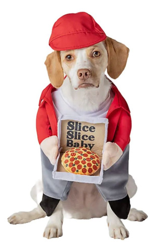 Disfraz De Entrega De Pizza Para Perro Gato S