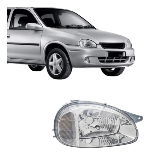 Luces Farol Chevrolet Corsa Classic 2011 Cg