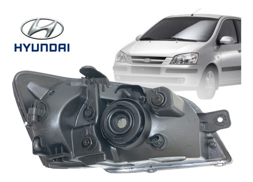 Faro Izquierdo Para Hyundai Getz (2008 - 2012) Foto 4