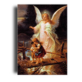 Cuadro Decorativo Canvas Sala Comedo 40x60cm Angel Guarda