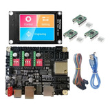 Kit Tarjeta Control Cnc Wifi32 Bits Pantalla Ts24 Driver4988