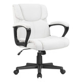 Silla Ejecutiva Giratoria De Oficina Para Escritorio Blanco