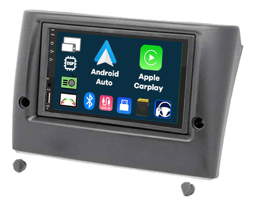   Estereo Multimedia 7  Android Auto Carplay Usb Fiat Stilo