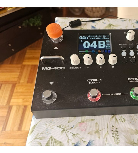 Pedal De Efecto Nux Modeling Guitar & Bass Processor Mg-400 