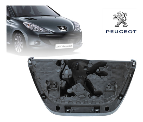 Emblema De Parachoque Delantero Para Peugeot 207 / Completo Foto 3