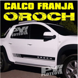 Calcos Franjas Duster Oroch - Ploteoya