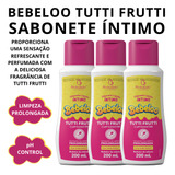 Kit 3 Sabonete Íntimo Bebeloo Aroma Tutti Frutti Delicioso!!