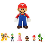 Figura De Súper Mario Bros 12cm Articulada