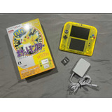 Nintendo 2ds Pokemon Yellow C/caja Y 128gb Muchos Juegos