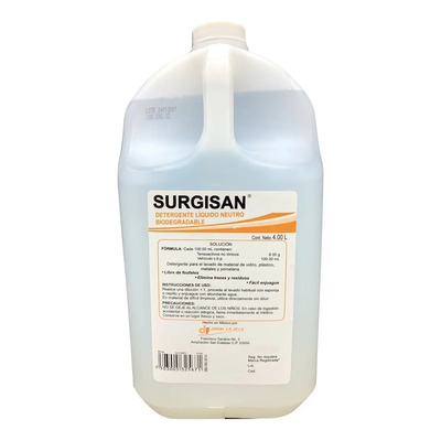Detergente Diafra SURGISAN Biodegradable Neutro 4L Limpieza Materiales | Envío gratis
