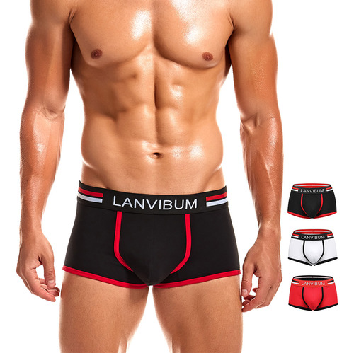 Boxer Calzón Calzoncillo Hombre Algodón 3 Pzs Arjen Kroos