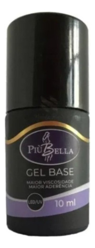 Gel Base Com Pincel 10ml - Piu Bella