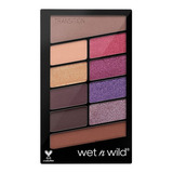 Wet N Wild - Color Icon Palette - Stop Playing Safe Color De La Sombra 761b V I Purple