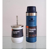 Combo Stanley Classic Mate Y Stanley Travel Mug Con Bombilla