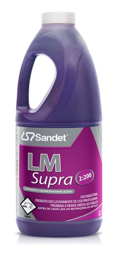 Lm Supra Profissional Limpeza De Superfícies Metálicas 2l