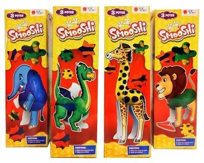 Smooshi Pack X 3 Potes Masa Infantil Top Toys 5023