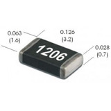  100x Resistor 1r5 1206 5% Smd 1,6x3,2mm