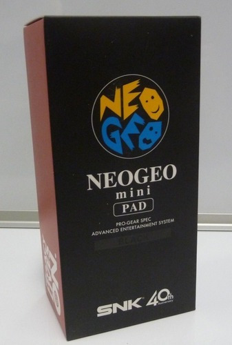 Controle Neo Geo Mini Pad Black Preto Na Caixa