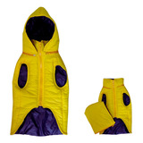 Chaleco Impermeable Reversible Para Perro Talla L