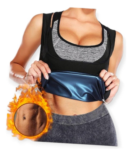 Faja Sweat Shaper Reduce, Tonifica, Moldea Y Estiliza 