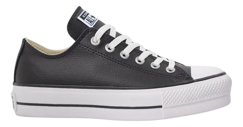 All Star Chuck Taylor Platforma  Couro Original