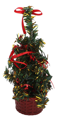 Árvore De Natal De Mesa Pequena Vermelha Vermelha, Fofo, Cri