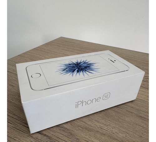  iPhone SE 64 Gb Plata + Funda Original Apple Azul