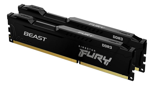 Kit Memoria Ram Kingston Fury Beast Ddr3 16gb 1866mt/s