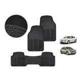 Cubre Alfombra Auto Goma Pesada 4 P P/ Renault Fluence Logan