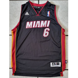 Jersey Miami Heat Nba adidas 2012 Lebron James Bordado S