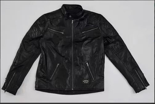 Campera Moto Cuero Proteccion Brooklyn Riders Flagstaff Xl