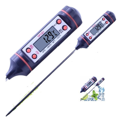 Kit 2 Termômetro Culinario Digital Espeto Alimentos Cozinha