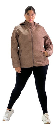 Campera Mujer Impermeable Talles Grandes