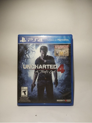 Unchated 4 Para Ps4 Standar Edition.