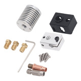 Kit Hotend Para Impresora 3d, Boquilla De Latón De 0,4 Mm, C