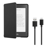 Combo Funda Compatible Kindle Paperwhite 7 Gen + Cable