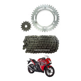 Kit Arrastre Sprocket Honda Cbr250 Reforzado Alta Calidad 